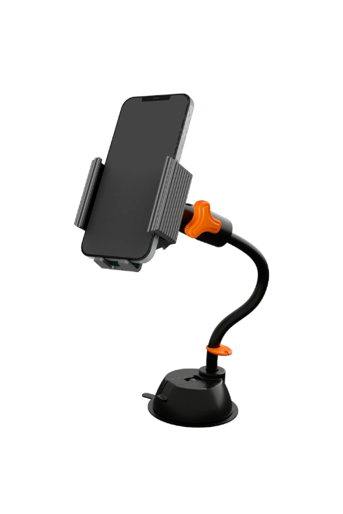 Armorall Goosneck Cup Holder Adjustable Phone Mount with 360° Rotation AMH31003BLK