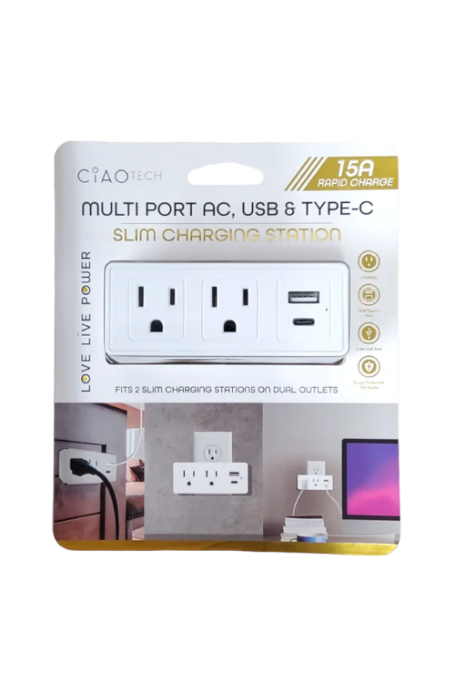 Ciaotech 15A Charging Station With PD Port