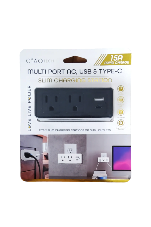 Ciaotech 15A Charging Station With PD Port