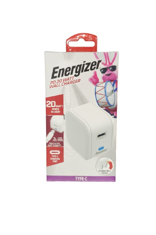 Energizer 20W Power Delivery Wall Charger ENGUSBW4WH