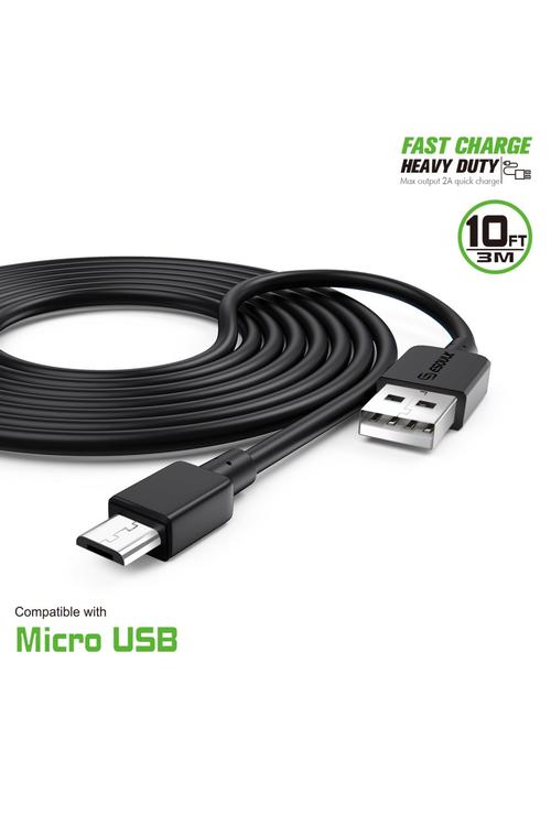 Esoulk 10FT 2A Micro USB Cable EC38P-MU