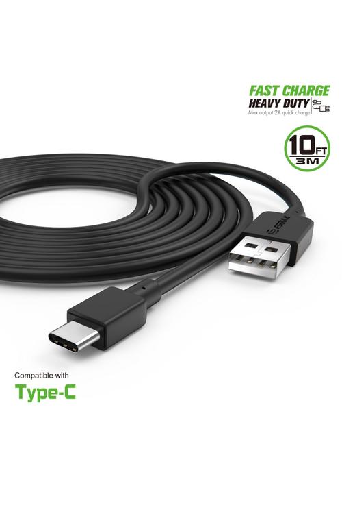 Esoulk 10FT Type-C Cable Wholesale-EC38P-TPC