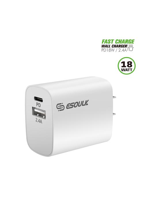 Esoulk 18W PD USB Wall Adapter Wholesale-EA12P