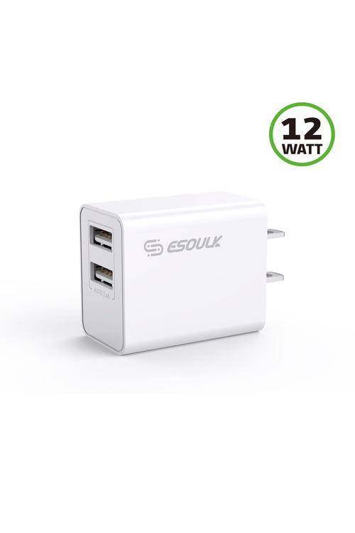 Esoulk 2.4A Dual USB Wall Adapter Wholesale-EA14