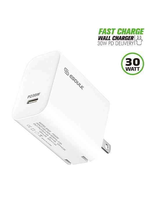 Esoulk 30W PD Wall Charger White EA22WH