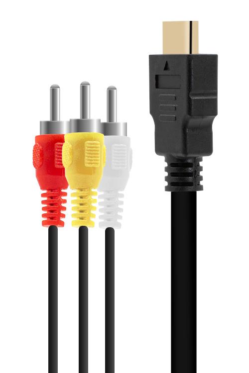 HDMI To RCA Cable 3M 10FT MW642