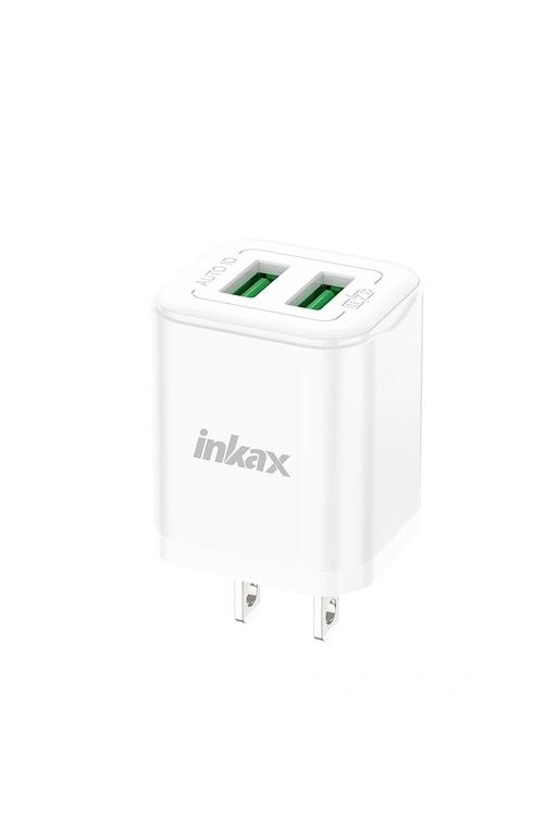Inkax Dual Wall Plug 2.4A HCA02