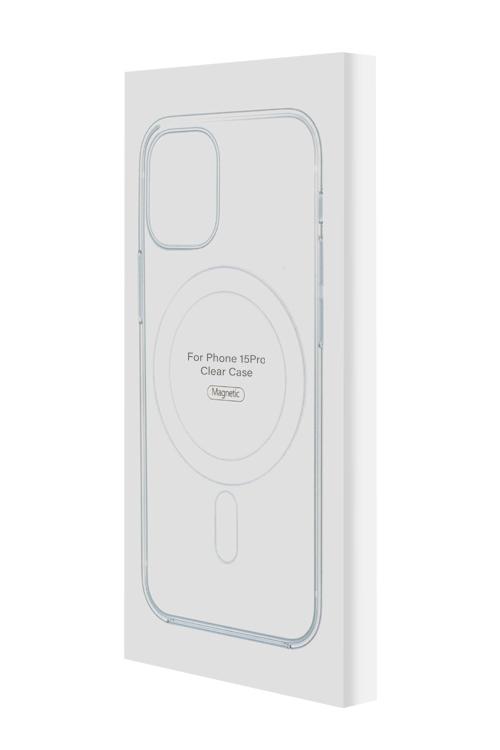 Iphone 15 Pro Magnetic Clear Case