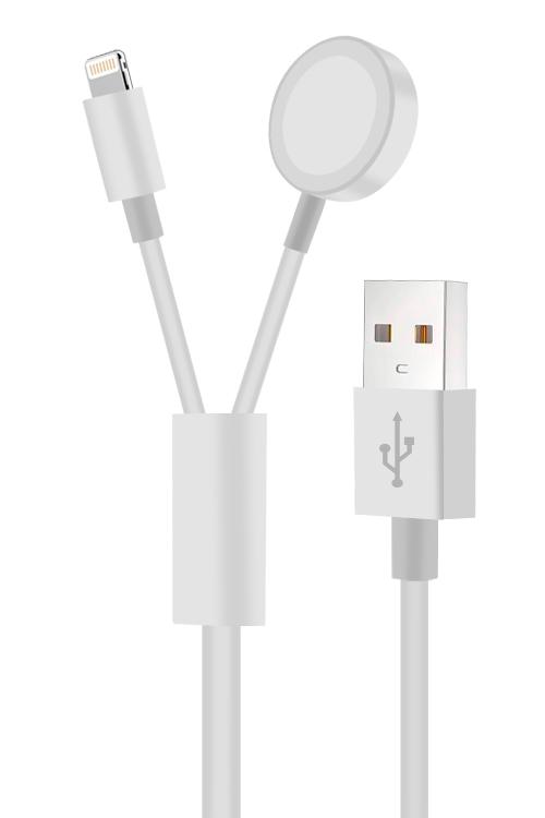 Iwatch Magnetic Charger 2in1 With Lightning Cable