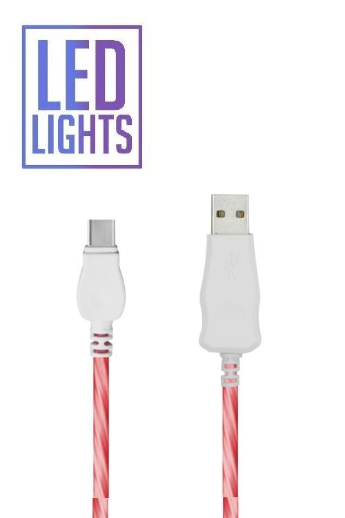 LED Type C Charging Cable