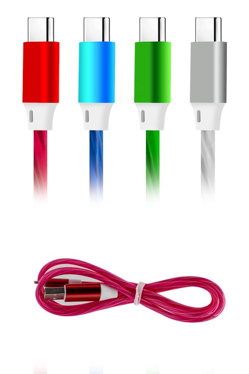 LED Type C Charging Cable