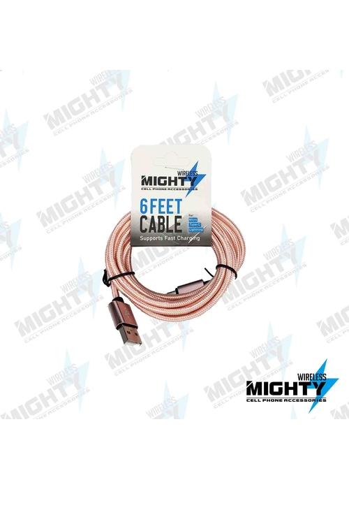 10ft Supporting Fast Charge Wholesale Cable for Micro-Lightning-Type C - MW3MS