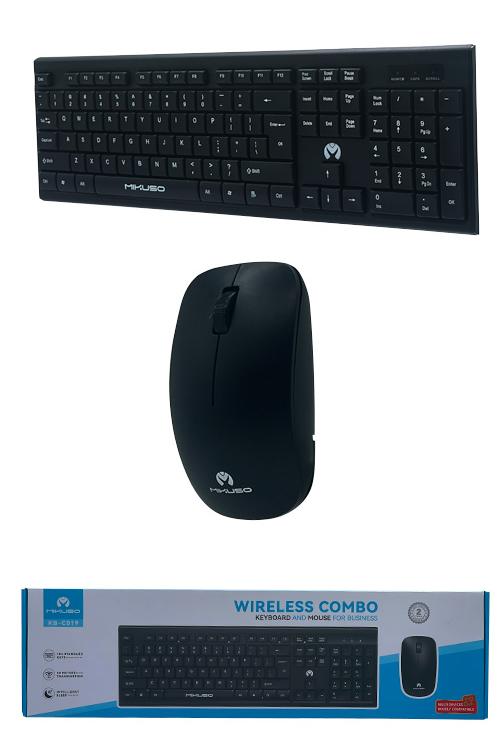 Mikuso Wireless Keyboard and Mouse Combo KBC019