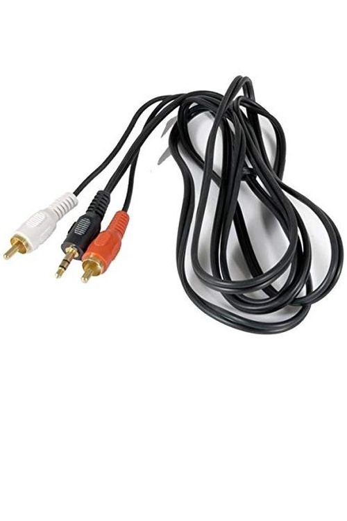 Luxtronic 6-ft. Y  Wholesale Cable, 1/8 Male to 2-RCA Males - RCASRY06MG