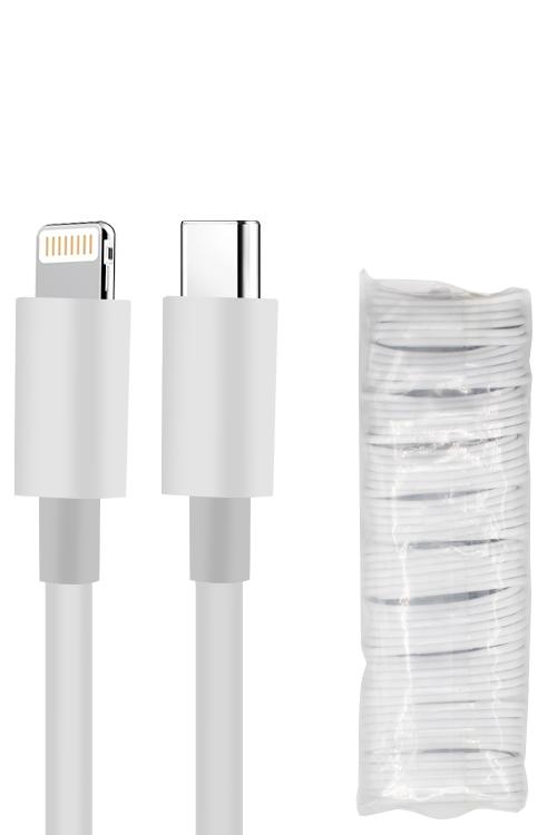 Super White 3 Foot Charging TPE Wholesale Cables for Iphone MW613IPH White