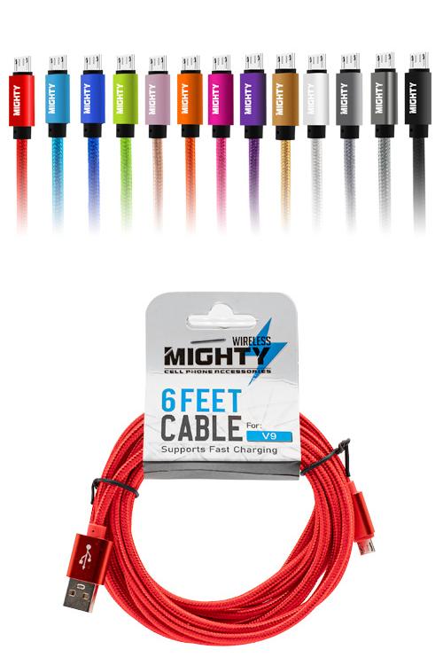 V9 6ft Solid Cable Wholesale V96FTSOLID