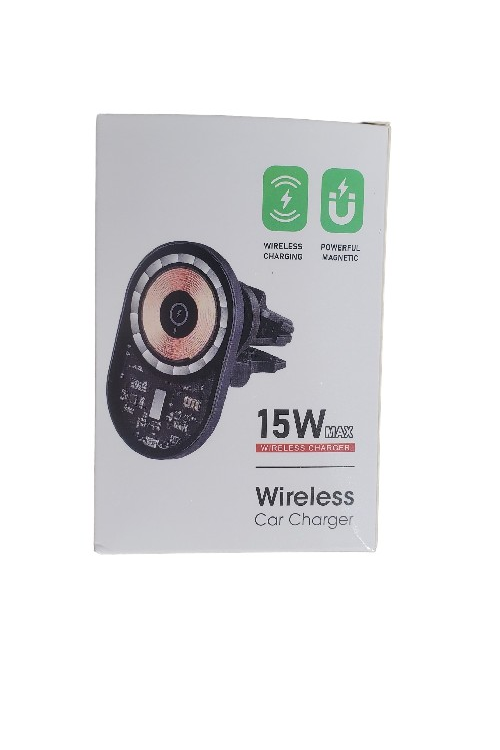 Wireless Charging Magnet 15W Car Mount MWCWC