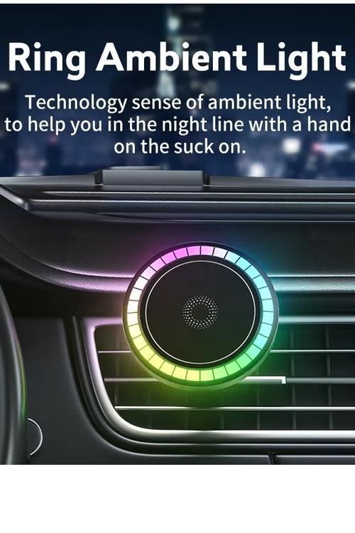 Wireless Rainbow Car Air Vent Mount And Charger T58