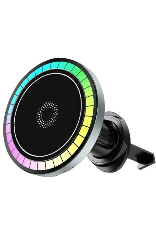 Wireless Rainbow Car Air Vent Mount And Charger T58