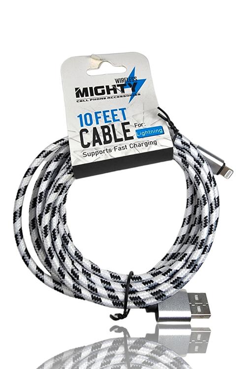 Lightning Cable 10FT Pattern Fabric Wholesale-IP10FT