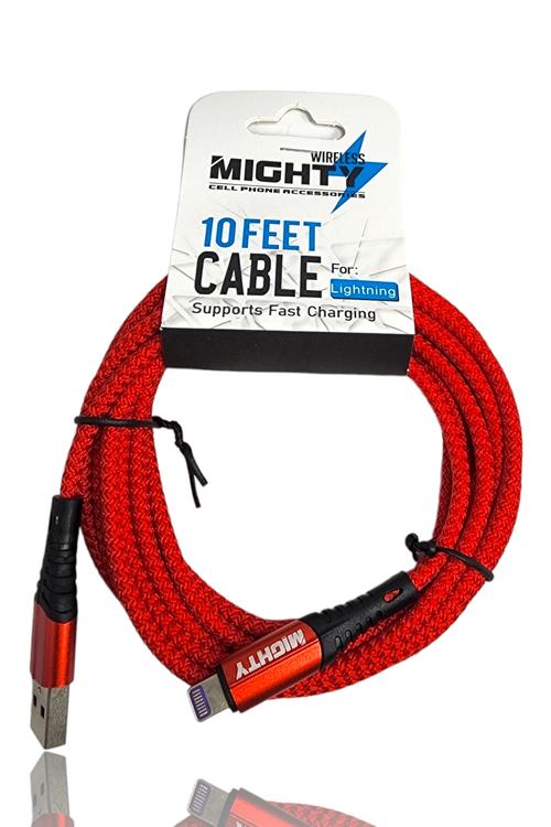 Lightning 10FT High Speed 3.1A Fabric Cable Wholesale-IP10FT