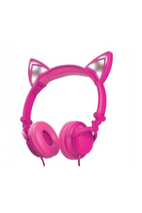 Traxx Cat Ears Unicorn Horn Headphones