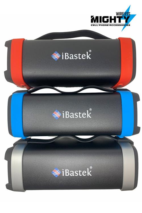 Ibastek Portable Bluetooth Wholesale Tube Speaker with Handle-39F-PMHL
