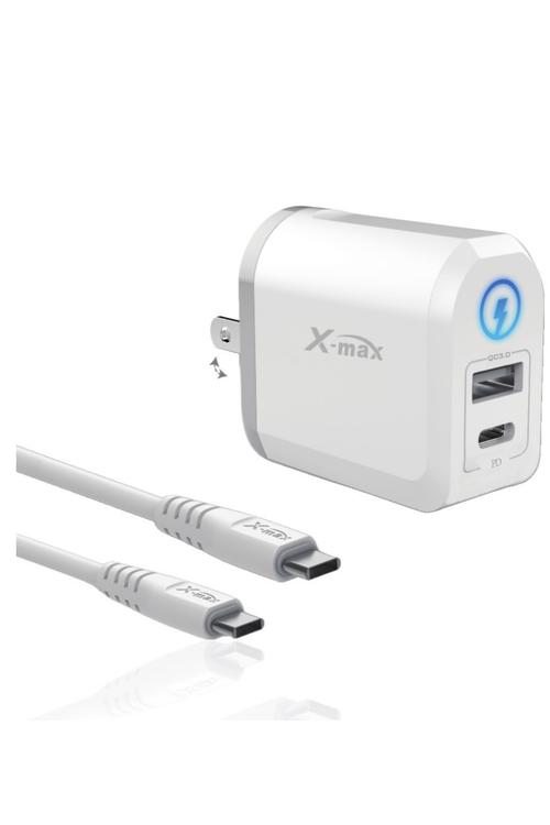 Xmax Type-C to C Wall Charger and Cable Combo Wholesale-H53CC